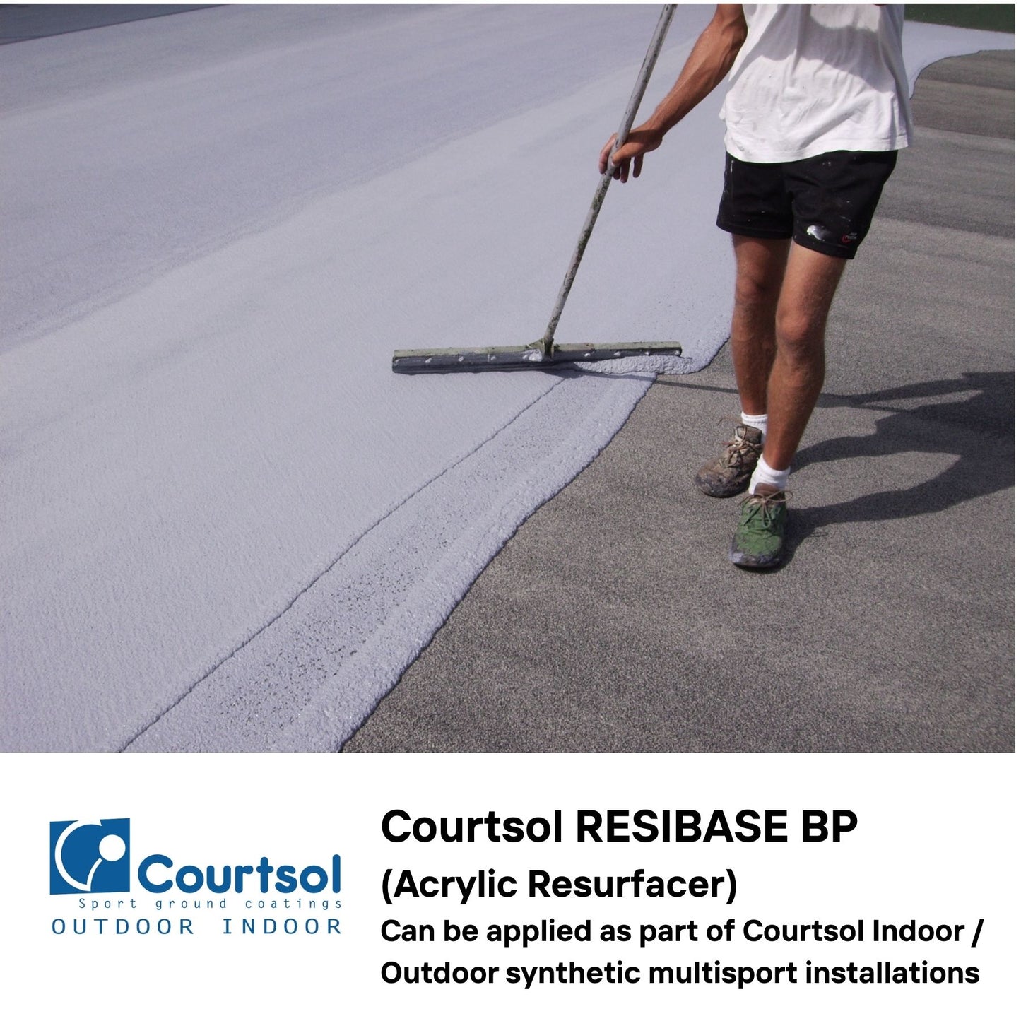 Courtsol RESIBASE BP (Acrylic Resurfacer)