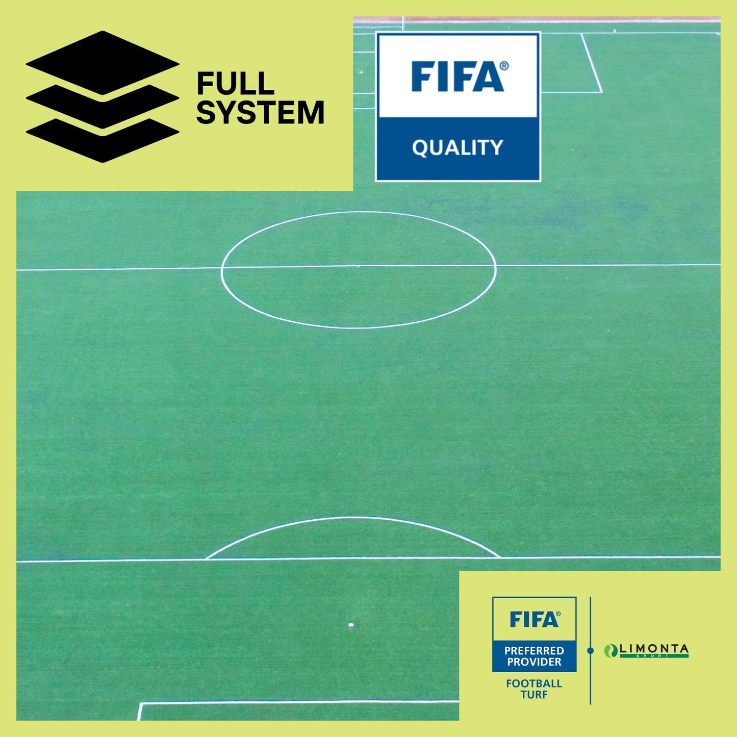 Limonta Duo Shape 50mm Turf System