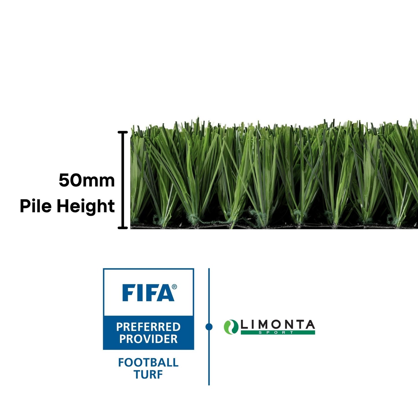 Artificial Turf (Non FIFA Certified) - Top Plus 50 (Limonta Sport)