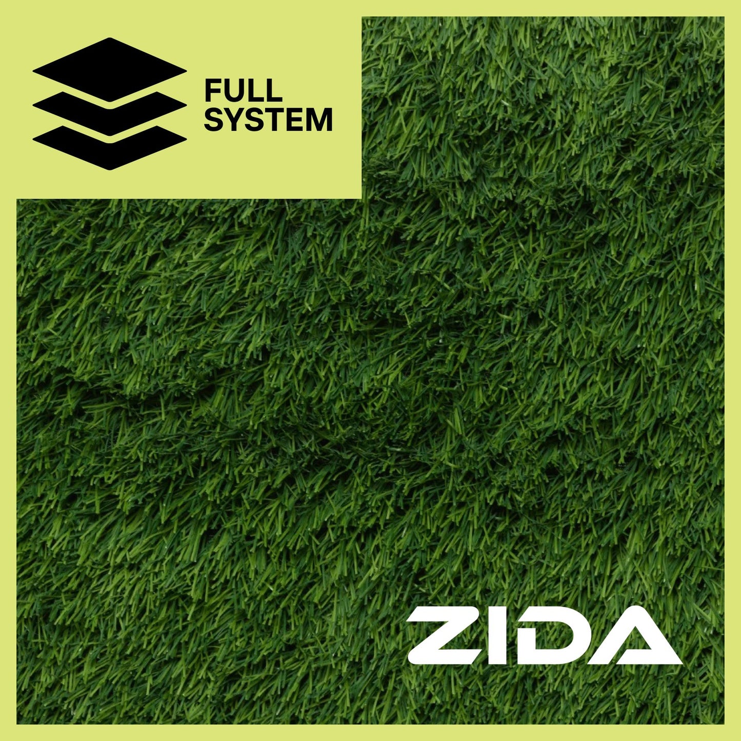 ZIDA Glide 50mm Turf System