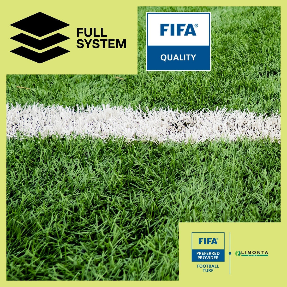 Cost of FIFA Certified Artificial Turf in India? Limonta DUO Shape 50