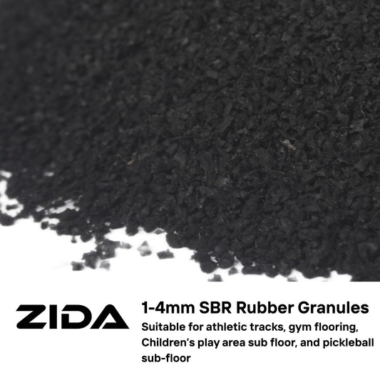 Zida SBR Granules (1mm to 4mm)