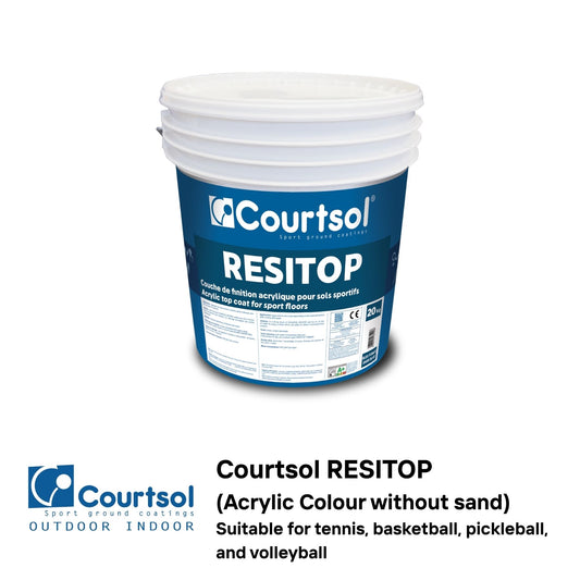 Courtsol RESITOP (Acrylic Colour without sand)