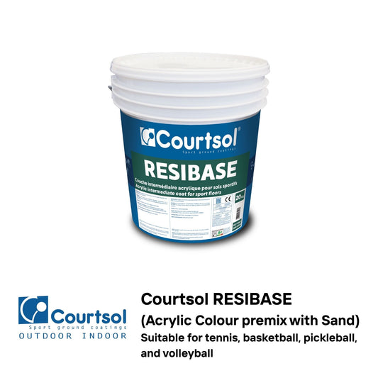 Courtsol RESIBASE (Acrylic Colour premix with Sand)