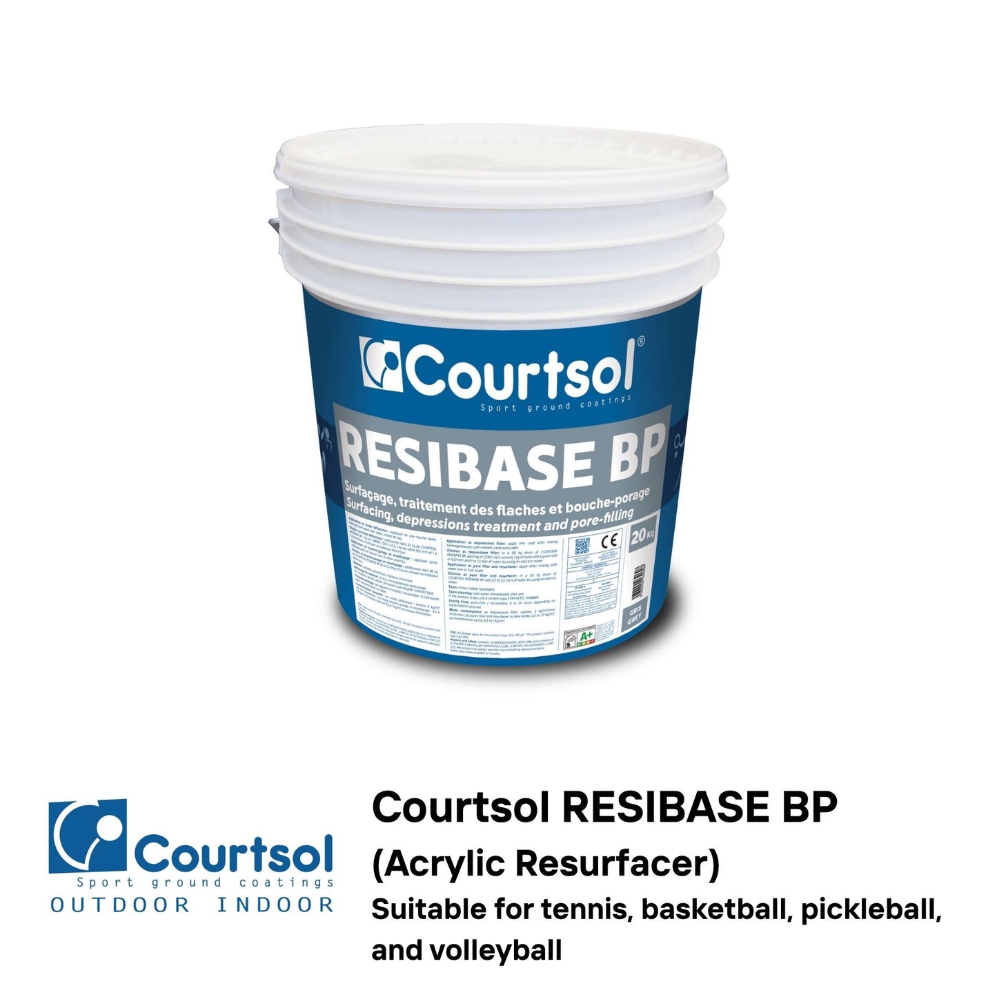 Courtsol RESIBASE BP (Acrylic Resurfacer)