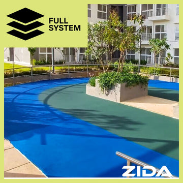 ZIDA Rally Acrylic Skating Rink System (8-layer)