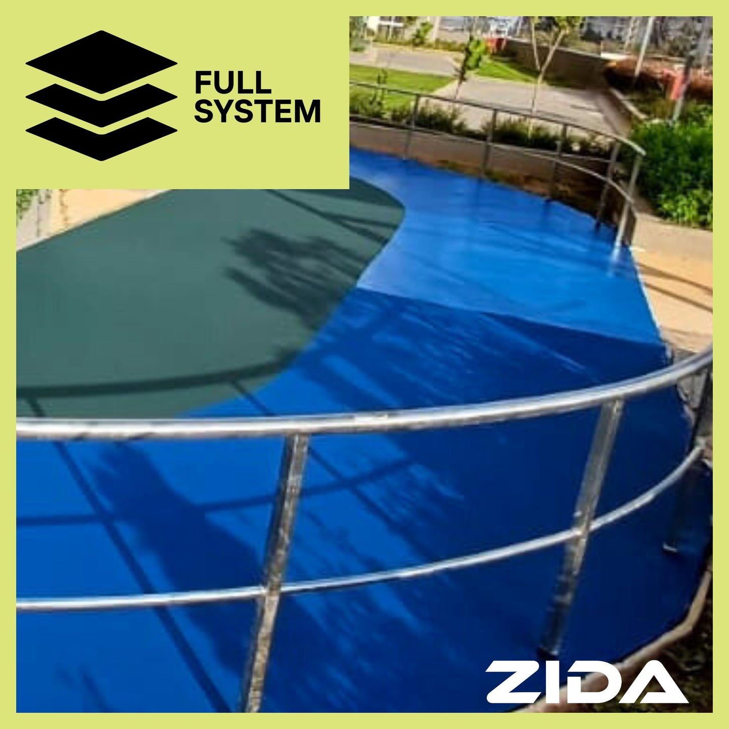 ZIDA Rally Acrylic Skating Rink System (8-layer)