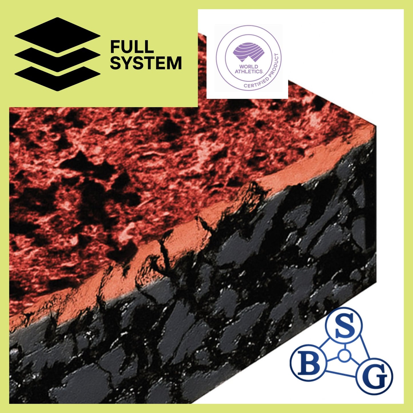 Spray PU Track System (BSG)
