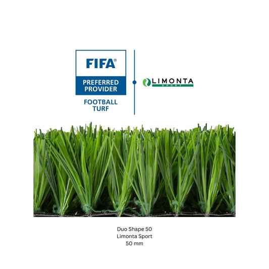 Artificial Turf (FIFA Certified) - DUO Shape 50 (Limonta Sport)