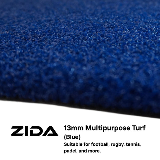 13 mm ZIDA Multipurpose Turf (Blue)